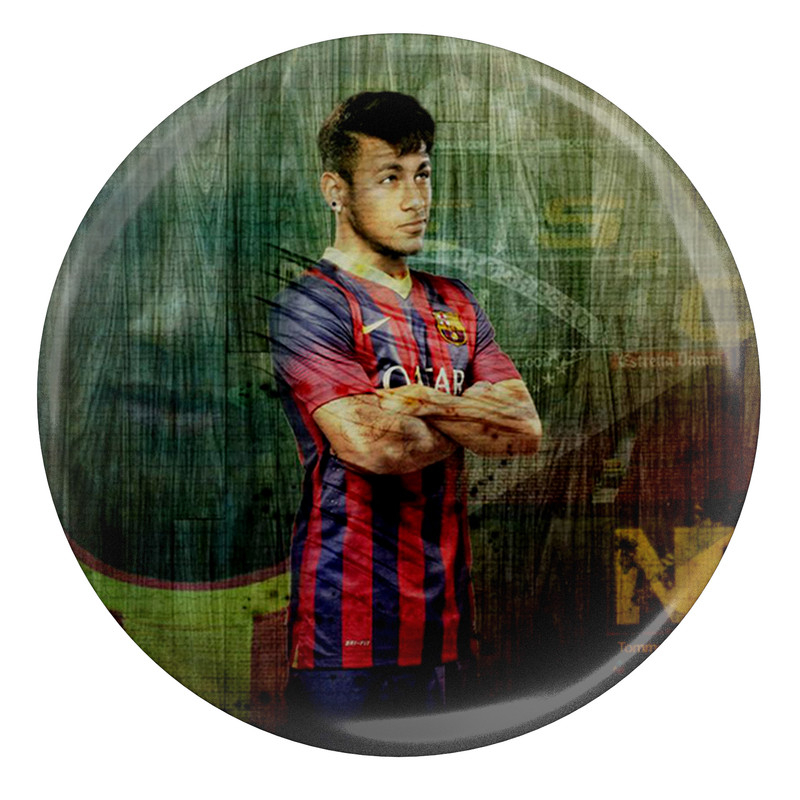 مگنت طرح نیمار با لباس تیم فوتبال بارسلونا مدل S3800