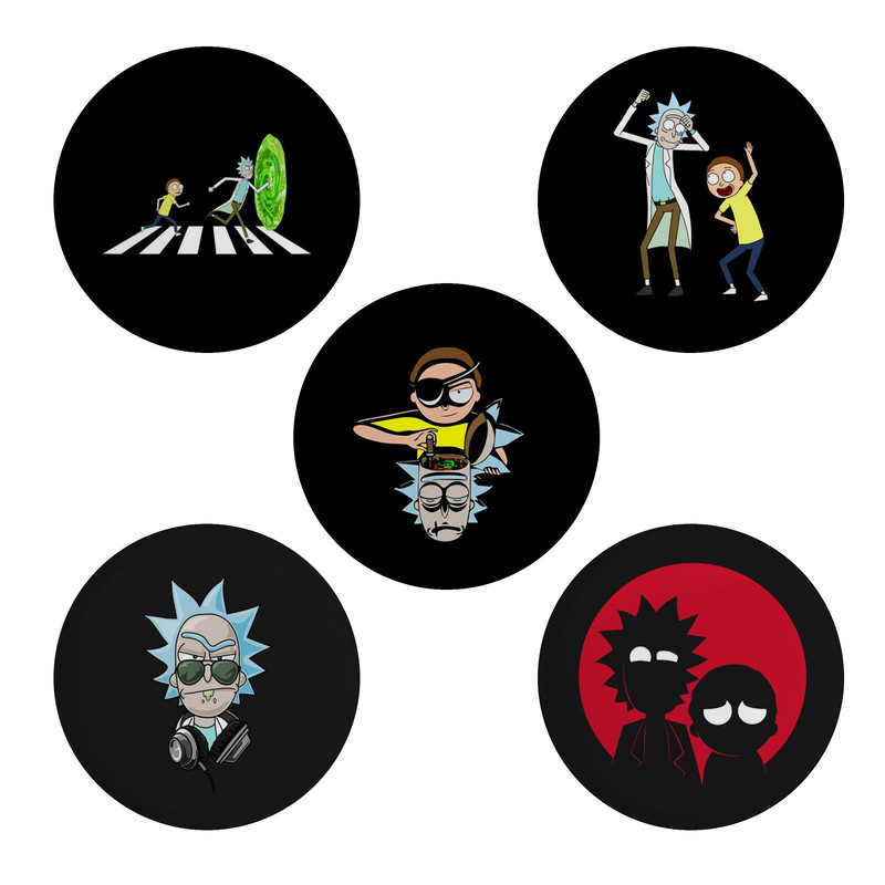 پیکسل طرح ریک اند مورتی کد p1267 مجموعه ۵ عددی