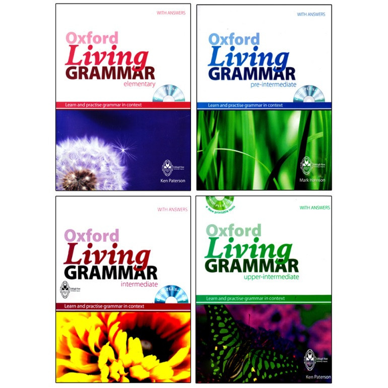 کتاب Oxford Living Grammar اثر جمعی از نویسندگان انتشارات Oxford چهار جلدی